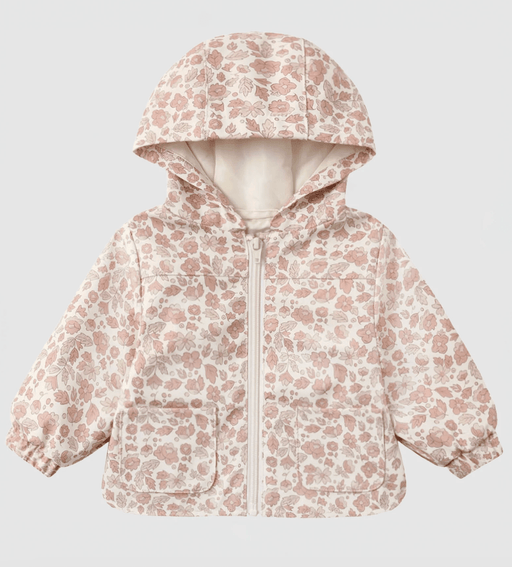 Rain Coat in Pink Blossom (2-3yrs) - Needle and Grain