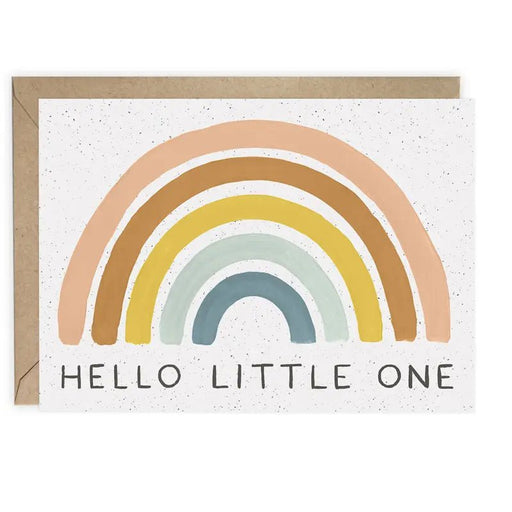 Rainbow Baby (Hello Little One) Card - Needle and Grain