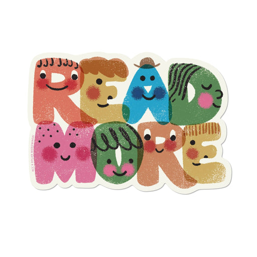 Read More Sticker - Needle and Grain