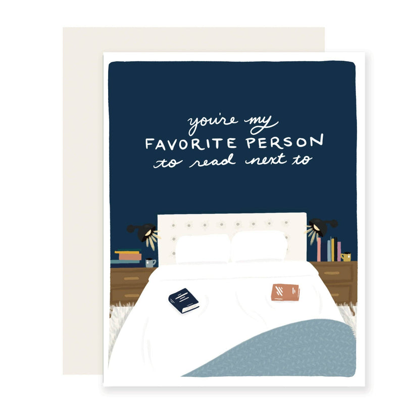Read Next To | You're My Favorite Person Card - Needle and Grain