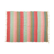 Recycled Cotton - Blend Throw Blanket - Needle and Grain