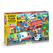Rescue Vehicles Giant (48 Pieces) Floor Puzzle - Needle and Grain