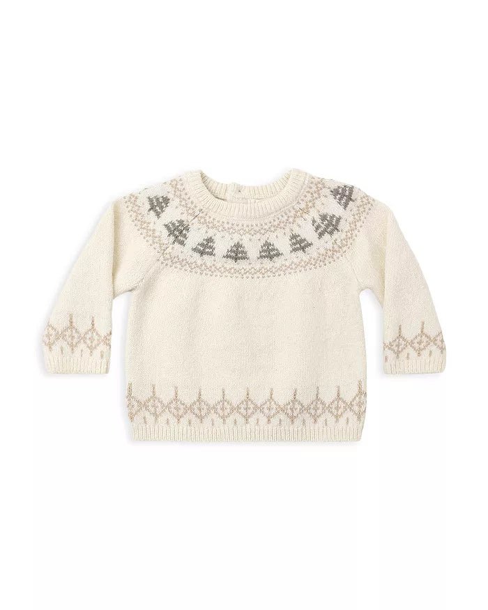 Rex Sweater in Tree Fair Isle - Needle and Grain