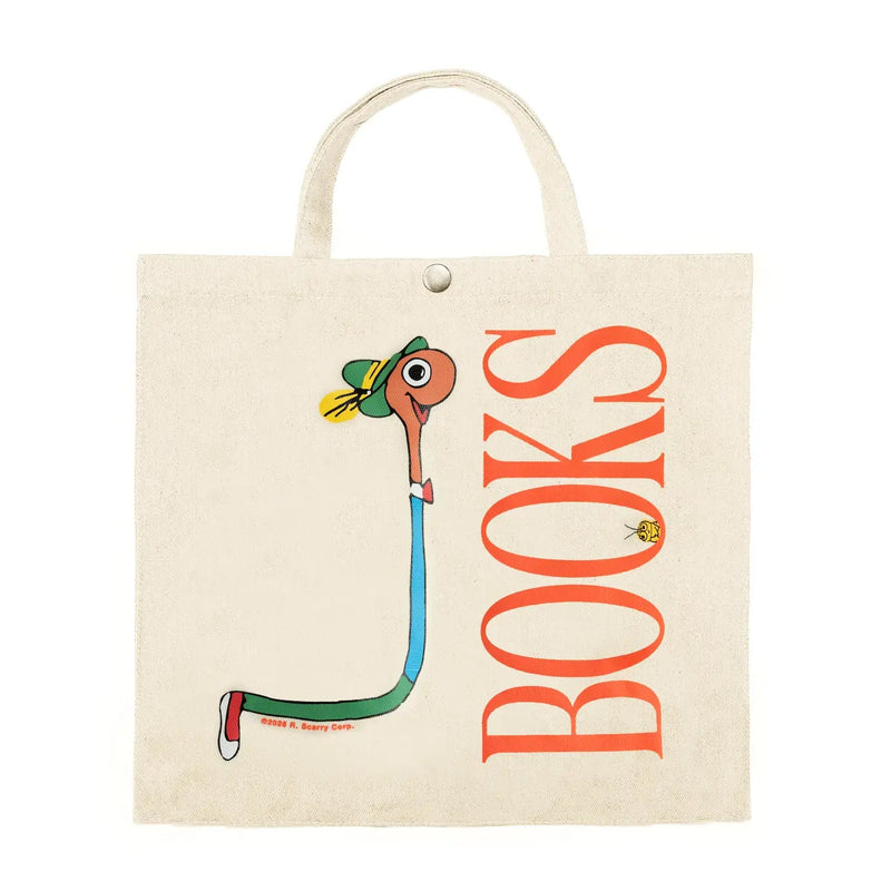 Richard Scarry® - Lowly Books Market Tote - Needle and Grain