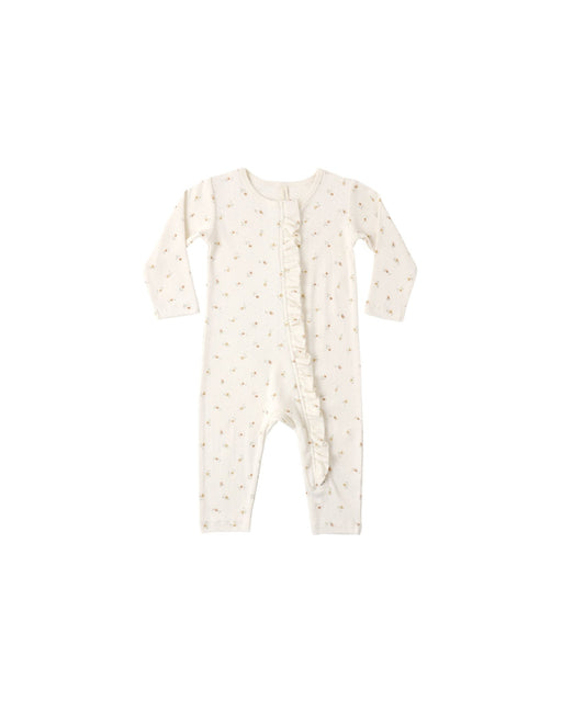 Ruffle Jumpsuit in Petit Fleur - Needle and Grain