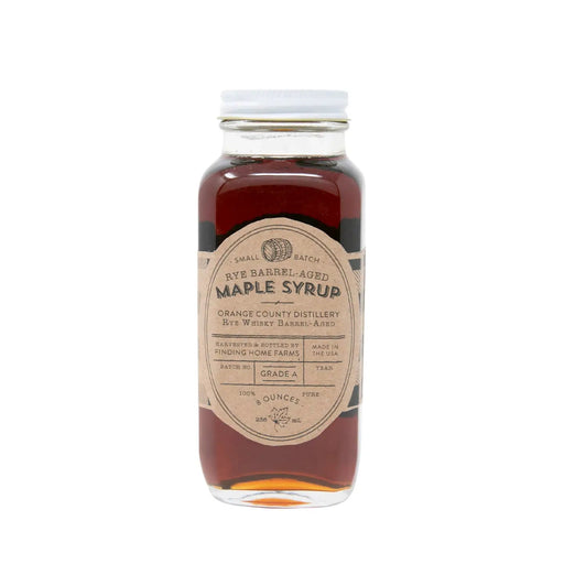 Rye Barrel Aged Maple Syrup in 8oz - Needle and Grain