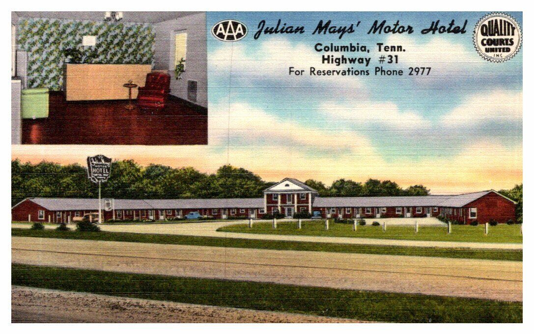 Found Matchbook - Julian Mays Motel