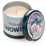 Santa's Naturals Christmas Candle in Snowfall - Needle and Grain