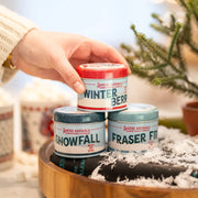 Santa's Naturals Christmas Candle Trio Set - Needle and Grain