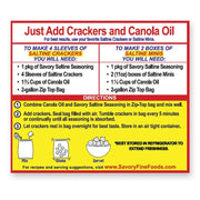 Savory Gourmet Party Cracker Seasoning - Needle and Grain