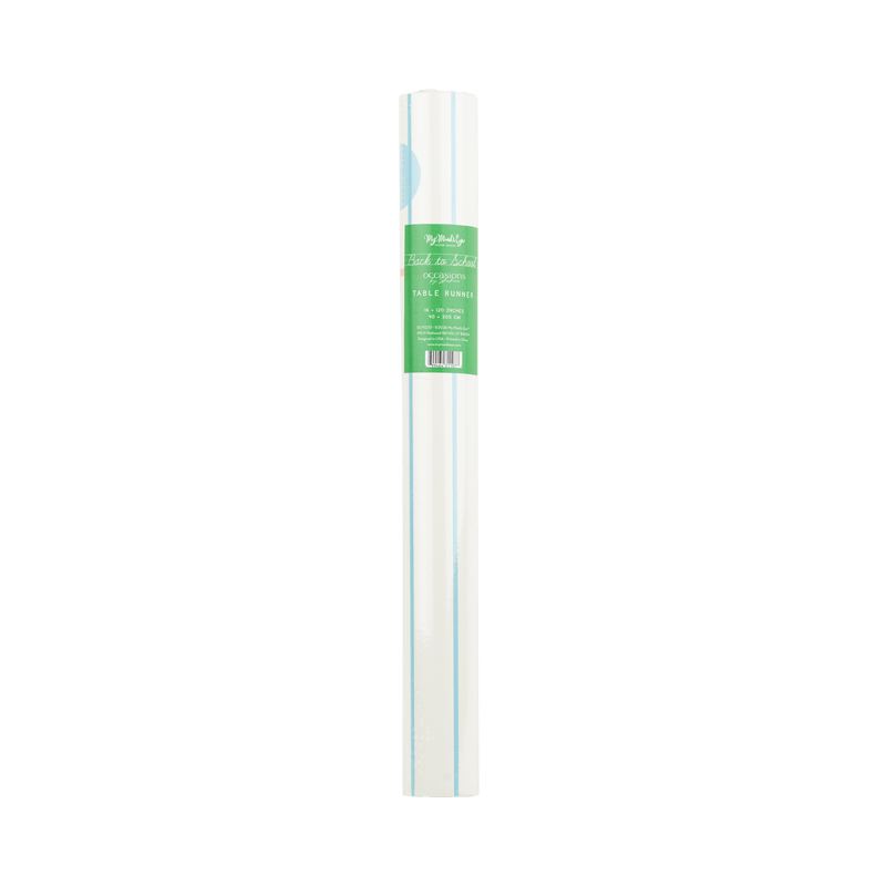 School Lined Paper Table Runner - Needle and Grain