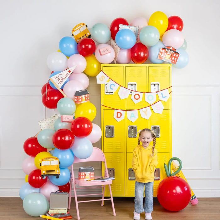 School Bus Shaped Plate