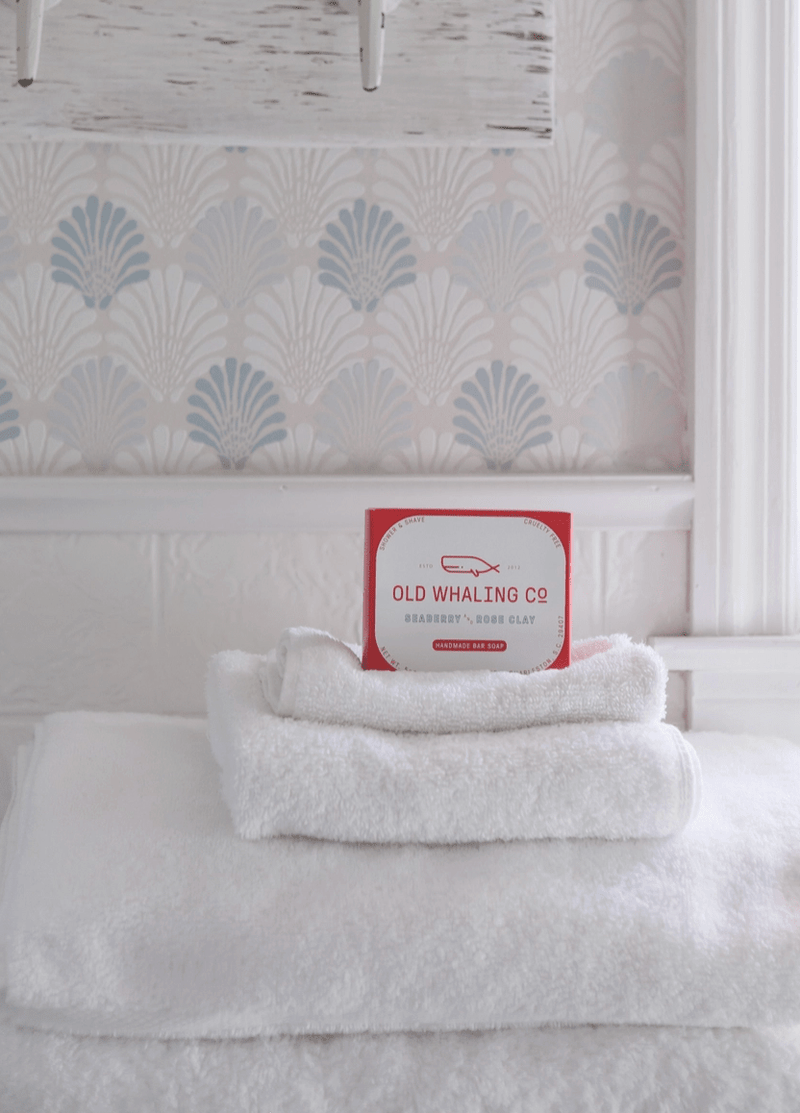 Seaberry & Rose Clay Bar Soap - Needle and Grain