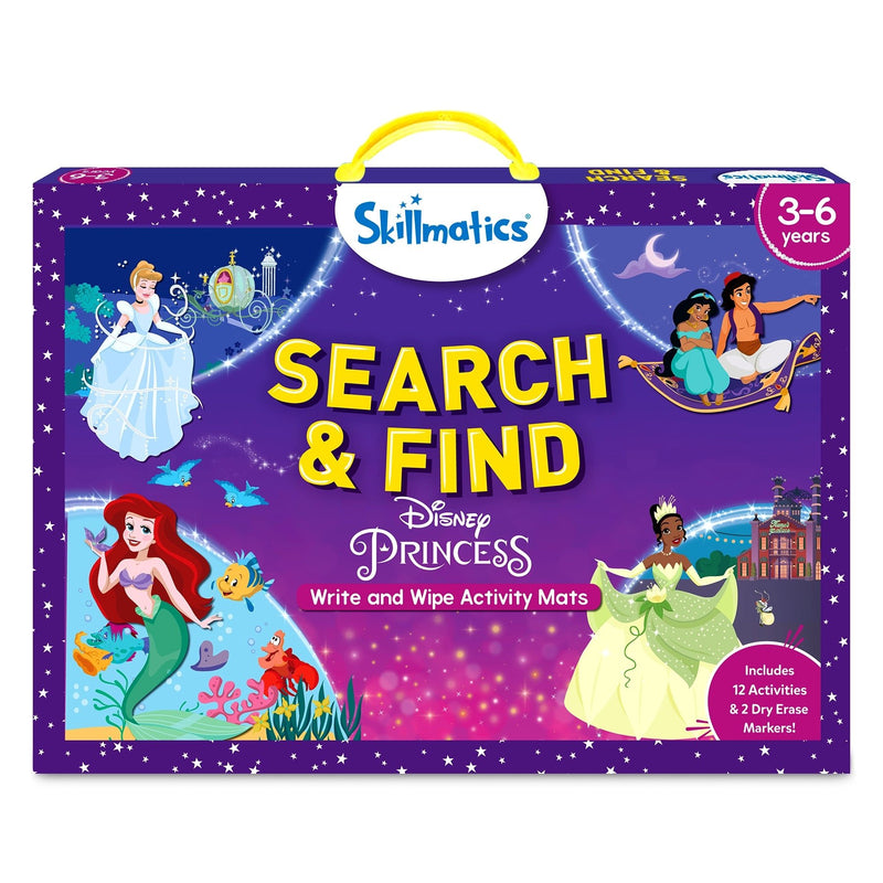 Search & Find Disney Princess Activity Mats - Needle and Grain