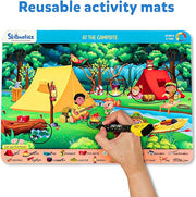 Search & Find Wipe and Write Activity Mats - Needle and Grain