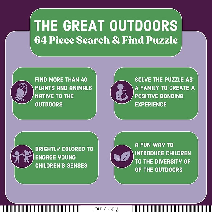 The Great Outdoors Search and Find Puzzle