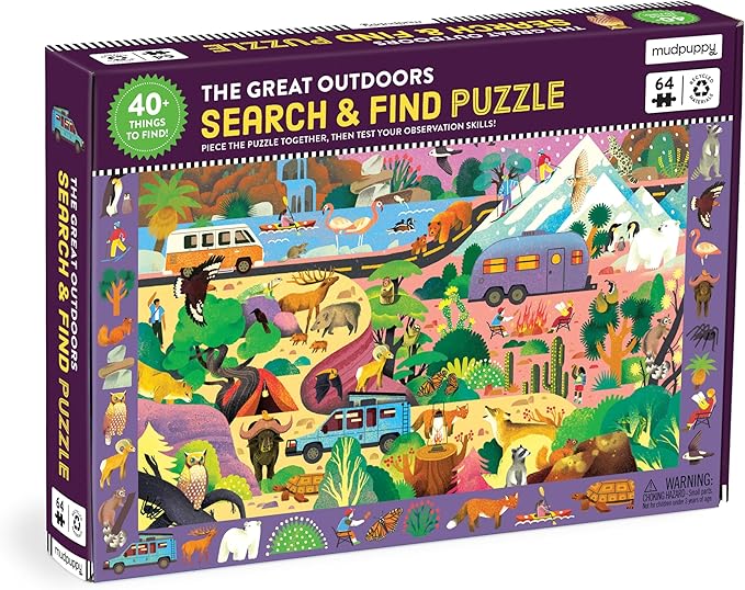 The Great Outdoors Search and Find Puzzle