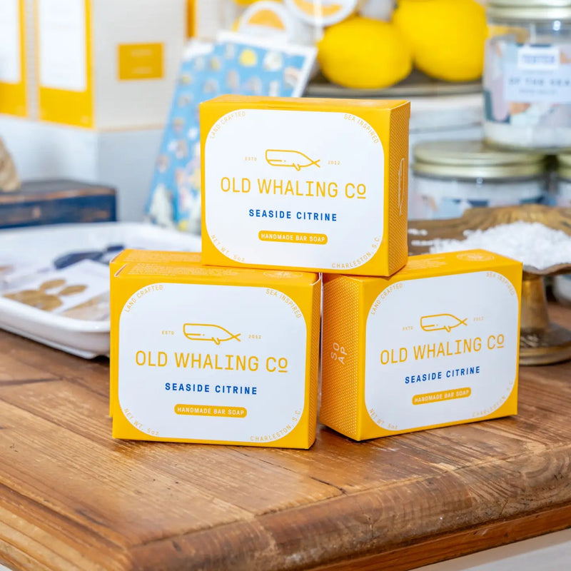 Seaside Citrine Bar Soap - Needle and Grain