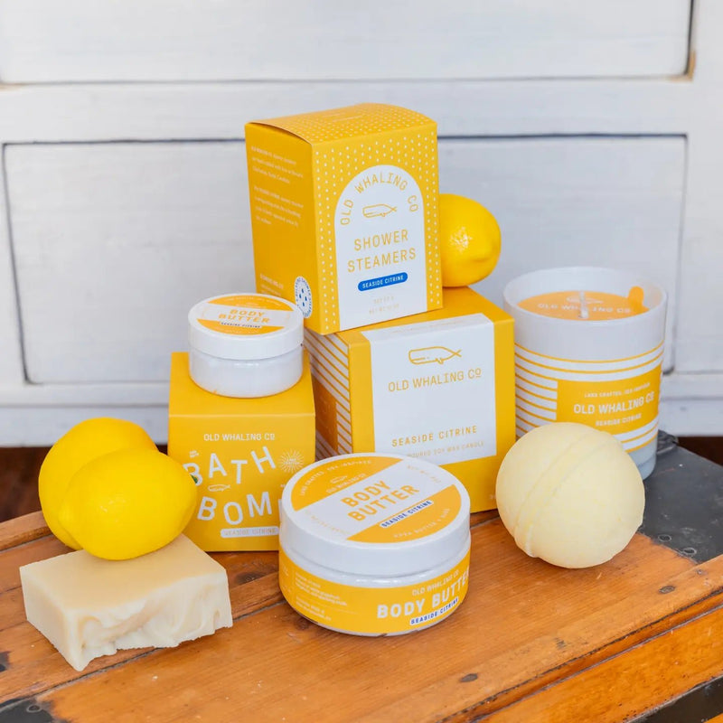 Seaside Citrine Bath Bomb - Needle and Grain