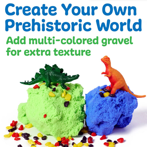 Sensory Mini Play Kit Jar with Cloud Clay: Dinosaur Theme - Needle and Grain