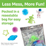 Sensory Pack Outer Space On the Go Play Set for Kids - Needle and Grain
