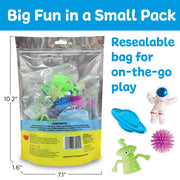 Sensory Pack Outer Space On the Go Play Set for Kids - Needle and Grain