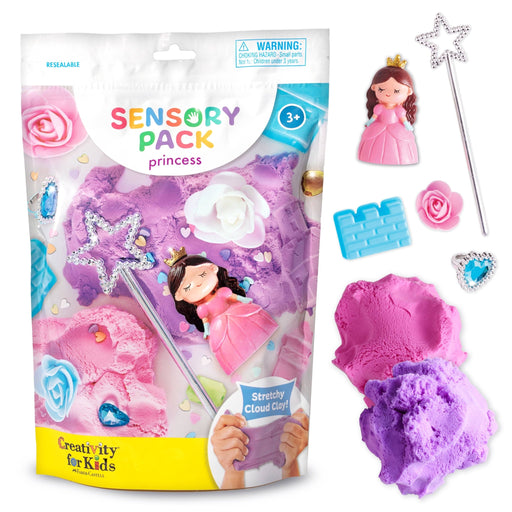 Sensory Pack Princess On the Go Play Set for Kids - Needle and Grain