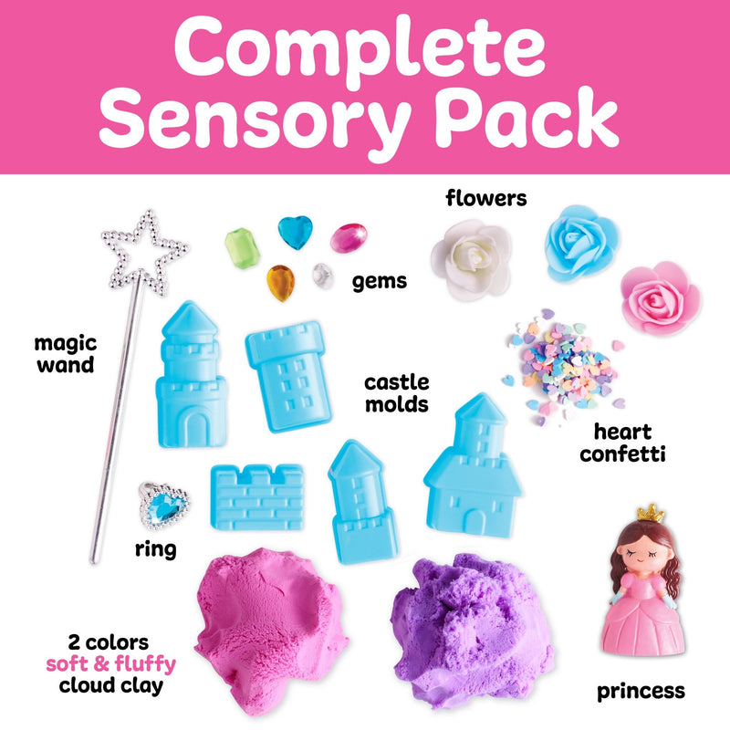 Sensory Pack Princess On the Go Play Set for Kids - Needle and Grain