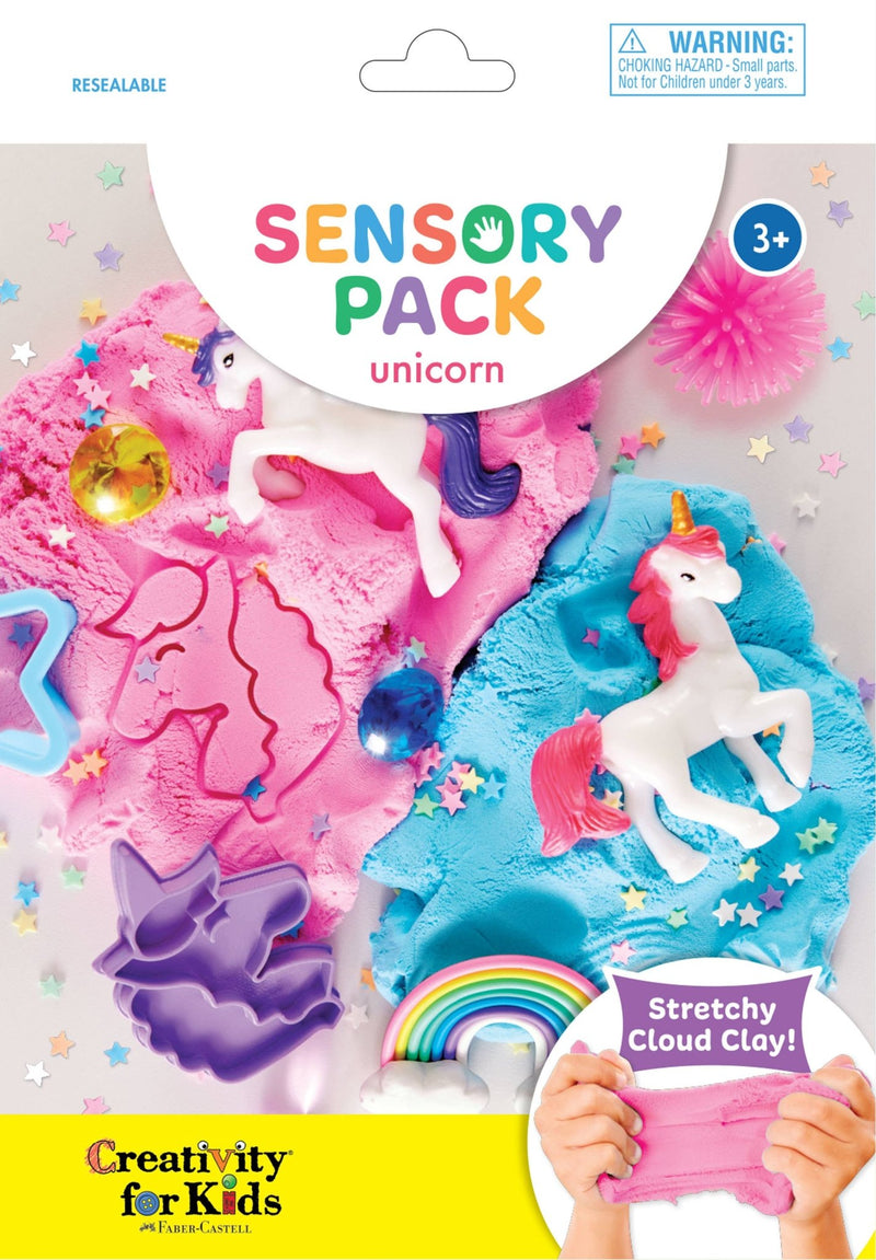 Sensory Pack Unicorn On the Go Play Set for Kids - Needle and Grain