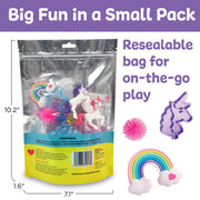 Sensory Pack Unicorn On the Go Play Set for Kids - Needle and Grain