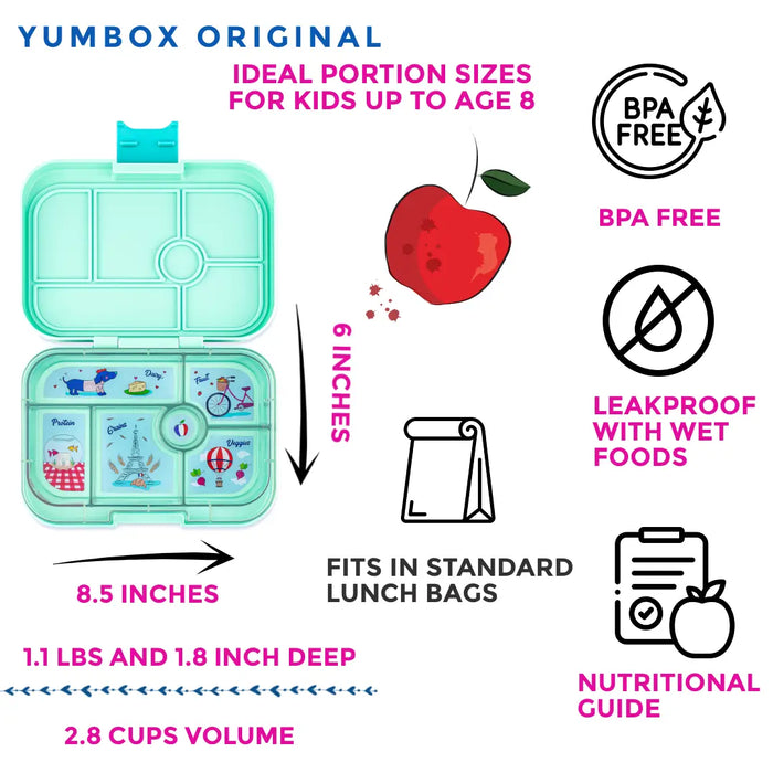 Serene Aqua Original Yumbox