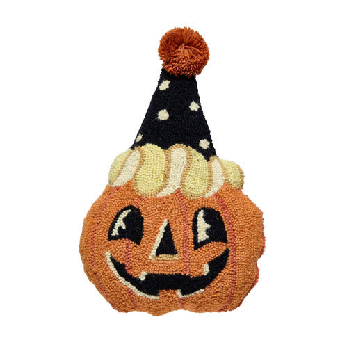 Shaped Retro Pumpkin Hook Pillow - Needle and Grain