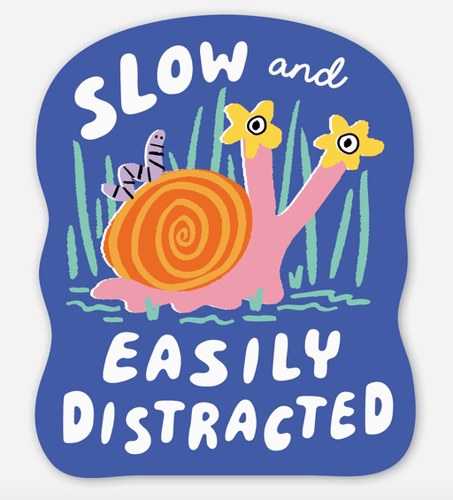 Slow Snail Sticker - Needle and Grain