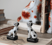 Small Hand-Painted Dog Bookends (Set of 2) - Needle and Grain