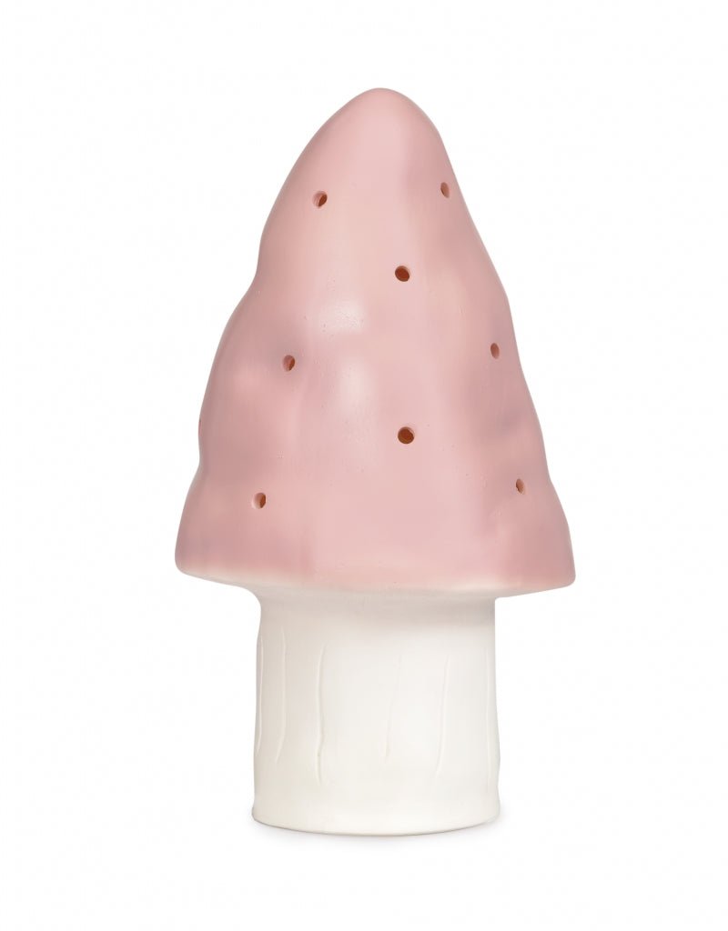 Small Vintage Pink Mushroom Lamp - Needle and Grain