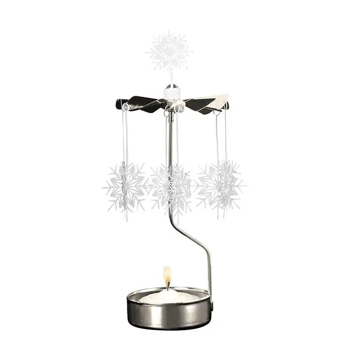 Snowfall Rotary Candle Holder - Needle and Grain