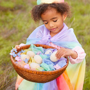 Soft Rainbow Playsilk - Needle and Grain