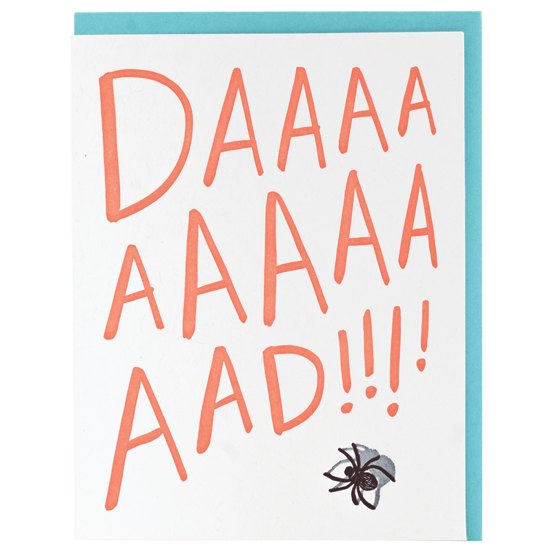 Spider Father's Day Card - Needle and Grain