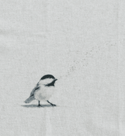Spring Birds Cotton and Linen blend tea towels - Needle and Grain