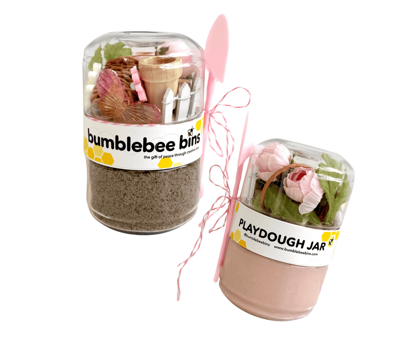 Spring Bumblebee Bins - Needle and Grain