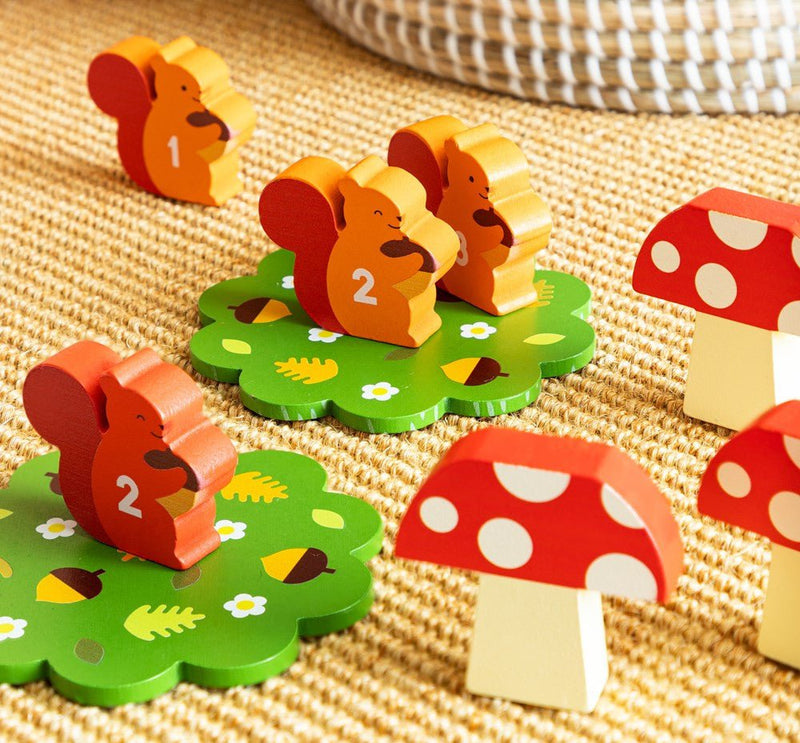 Squirrel Jump Game - Needle and Grain