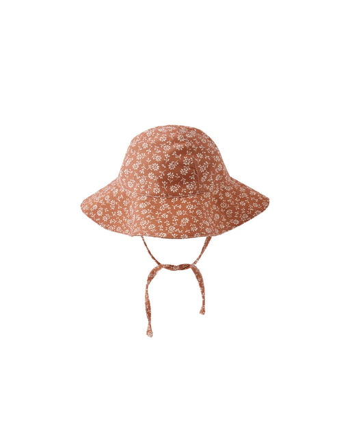 Sun Hat in Poppy Floral - Needle and Grain