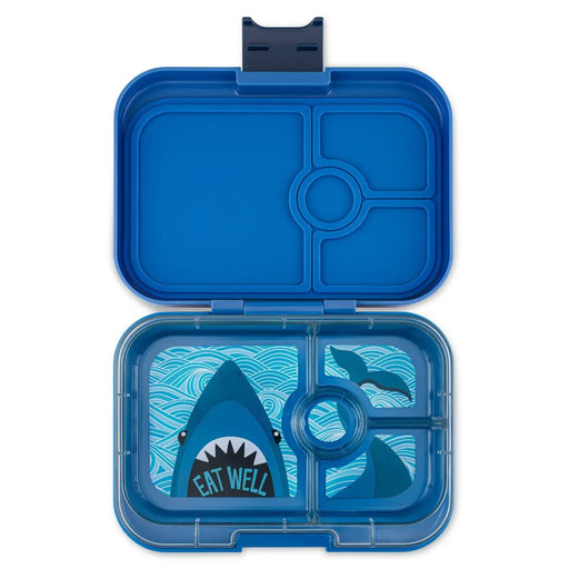 Surf Blue with Shark Tray Sandwich Yumbox - Needle and Grain