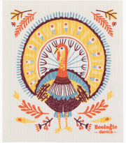 Swedish Dishcloth - Autumn Plenty Thanksgiving - Needle and Grain