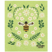 Swedish Dishcloth - Bee Garden - Needle and Grain