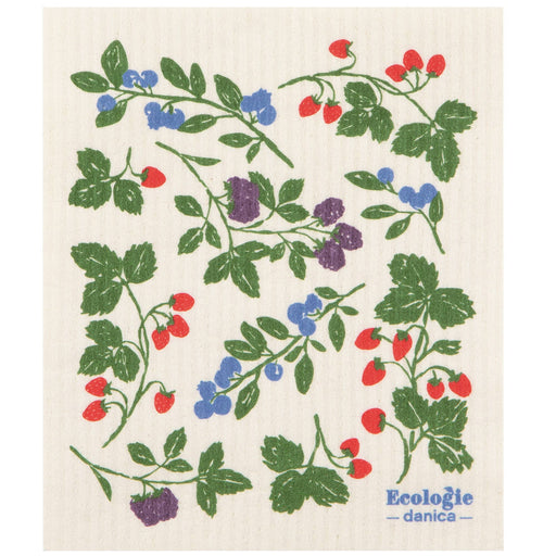 Swedish Dishcloth - Berry Bramble - Needle and Grain