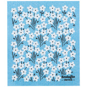 Swedish Dishcloth - Bouquet Blue - Needle and Grain
