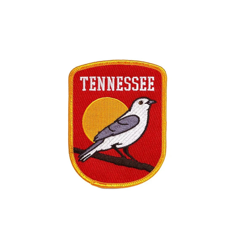 Tennessee Embroidered Patch - Needle and Grain