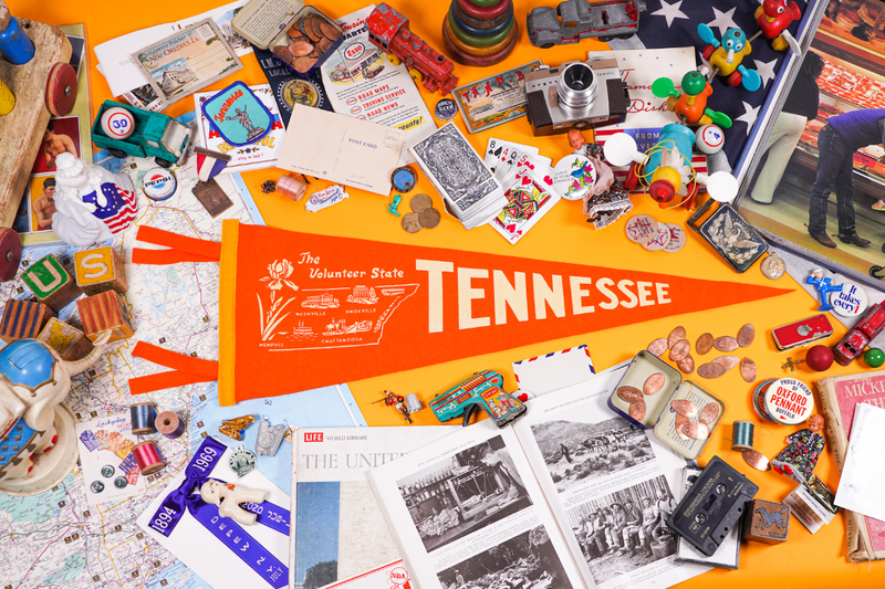 Tennessee Pennant - Needle and Grain