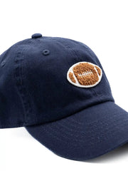 Terry Cloth Football Kids Cap - Needle and Grain